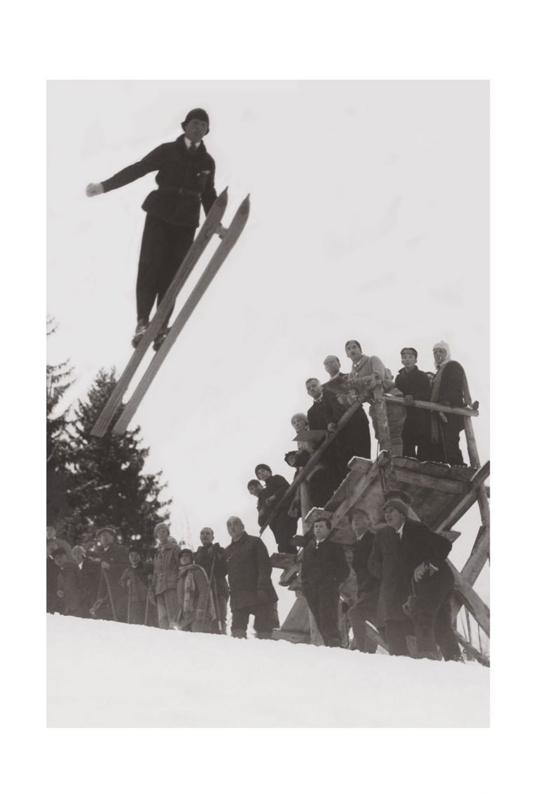 Photo d'époque SPORT n°90 -saut à ski
