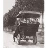 Photo d'époque Automobile n°79 - balade en voiture décapotable