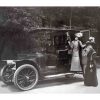 Photo d'époque Automobile n°81 - balade en voiture en 1913