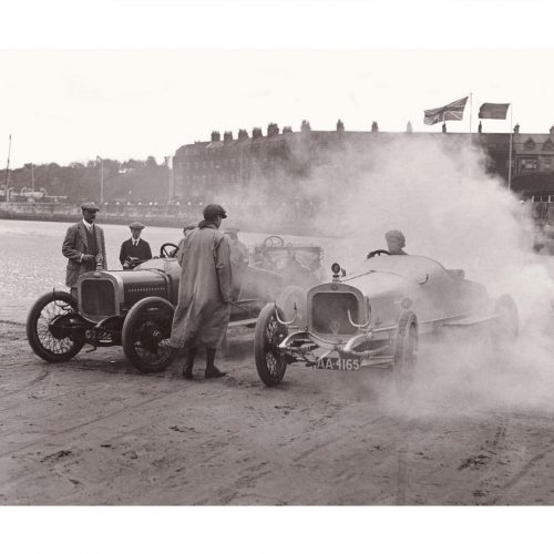 Photo d'époque Automobile n°83 - voiture Delage - course Angleterre