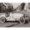 Photo d'époque Automobile n°88 - Ivy Cummings - Bugatti - Grand Prix de Boulogne - août 1926 - Photographe Victor Forbin