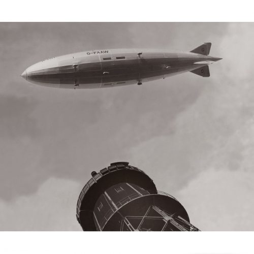 Photo d'époque Dans les airs n°31 - ballon dirigeable R101 - 14 octobre 1929
