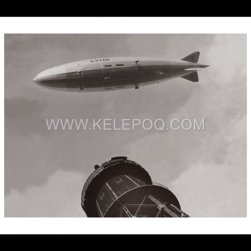 Photo d'époque Dans les airs n°31 - ballon dirigeable R101 - 14 octobre 1929