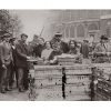 Photo d'époque Métiers n°52 - marché de Paris en 1920