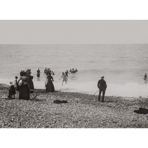 Photo d'époque mer n°91 - plage de cayeux sur mer