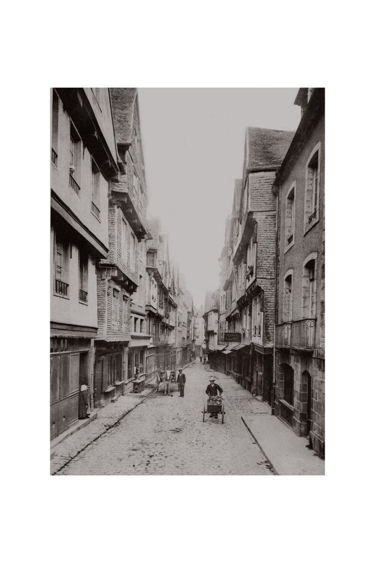 Photo d'époque Morlaix n°04 - la grande rue