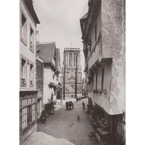 Photo d'époque Morlaix n°06 - la rue basse