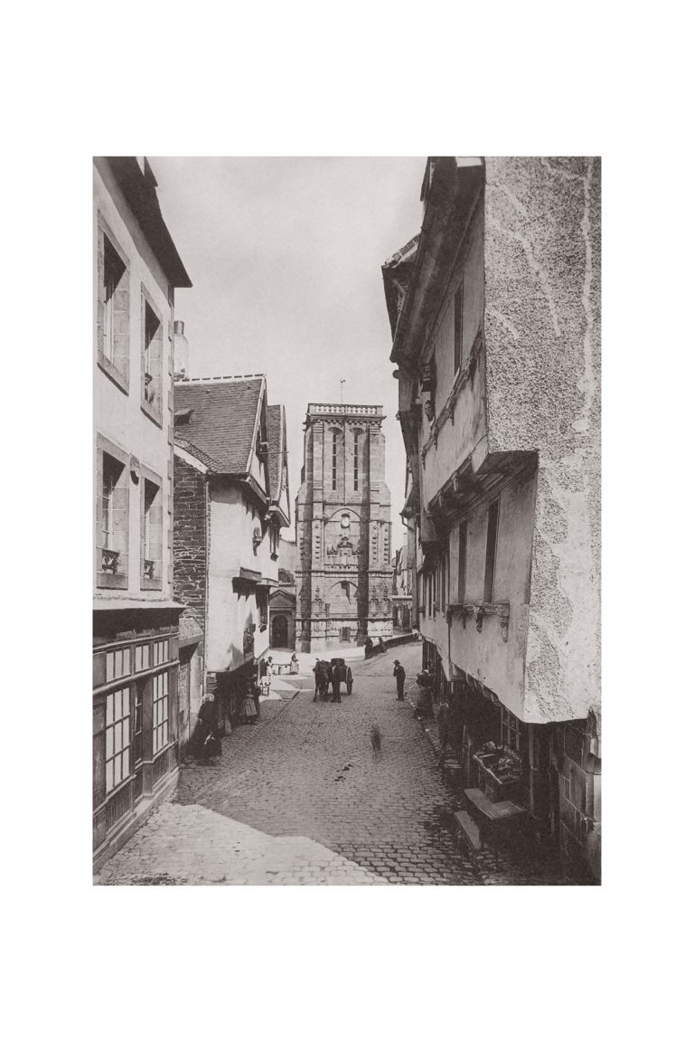 Photo d'époque Morlaix n°06 - la rue basse