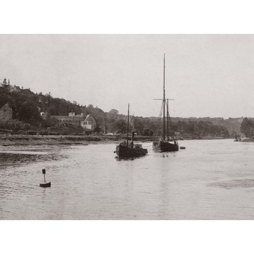 Photo d'époque Morlaix n°07 - la rivière