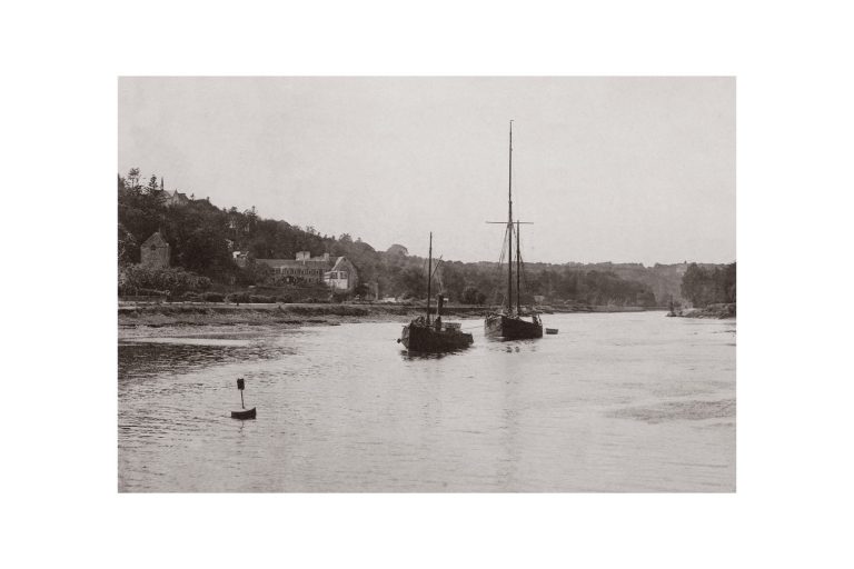 Photo d'époque Morlaix n°07 - la rivière