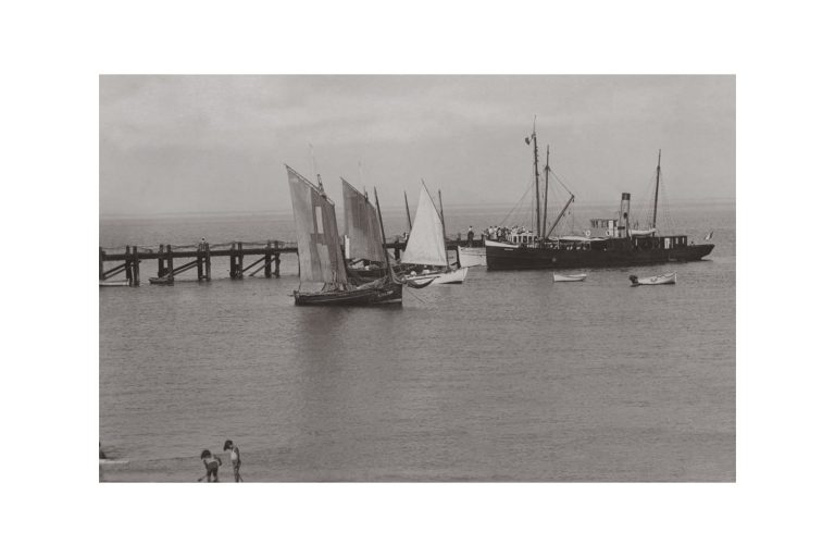 Photo d'époque noirmoutier n°24 - estacade