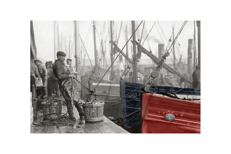 Photo d'époque pêche couleur n°30 - photographe Victor Forbin